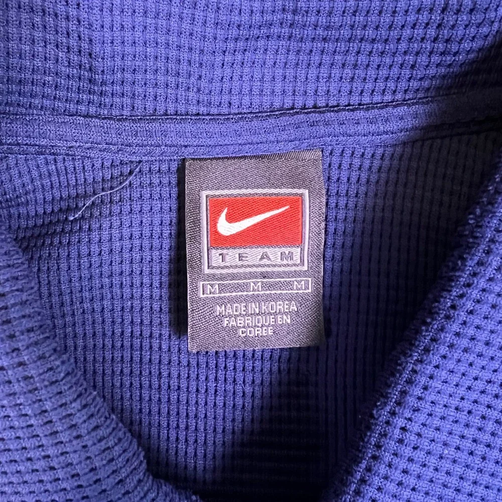 VTG Y2K Nike Elite Syracuse Shirt Mens M Blue Basketball Short Sleeve Swoosh EUC